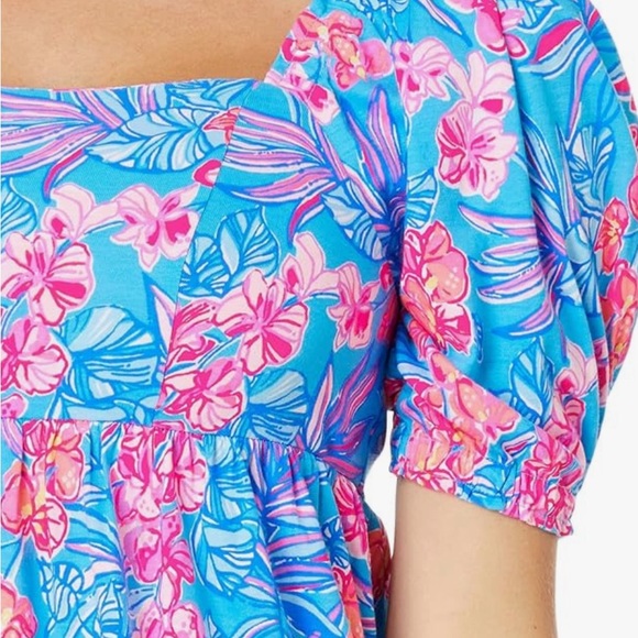 NWT Lilly Pulitzer Delaney Short Sleeve Dress - Picture 2 of 6